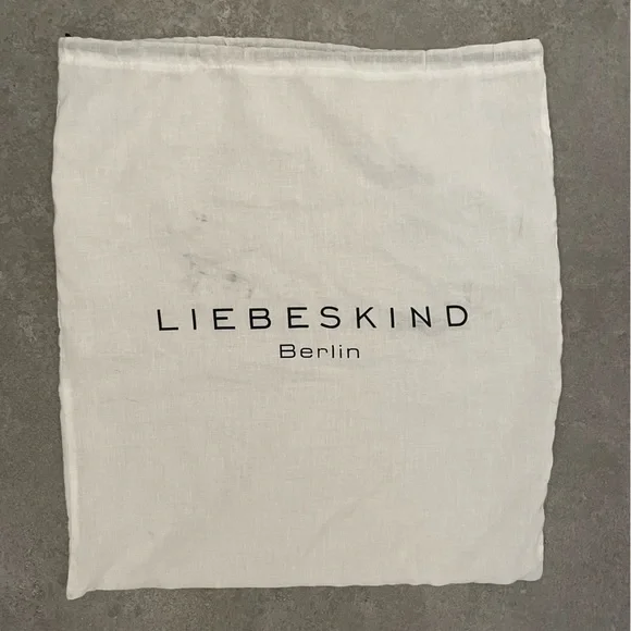 Liebeskind Berlin leather gold / bronze tassel clutch - Picture 10 of 10